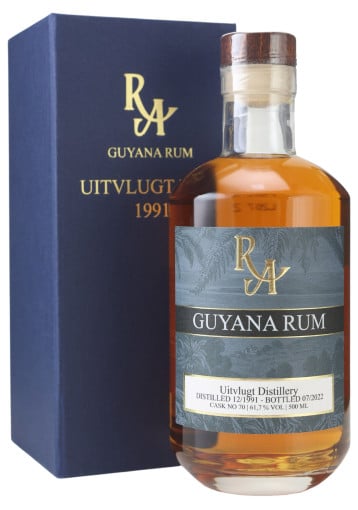 Rum Artesanal - Uitvlugt 30 years Vintage 1991