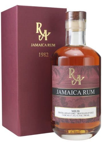 Rum Artesanal - Jamaica 1982 40 ans