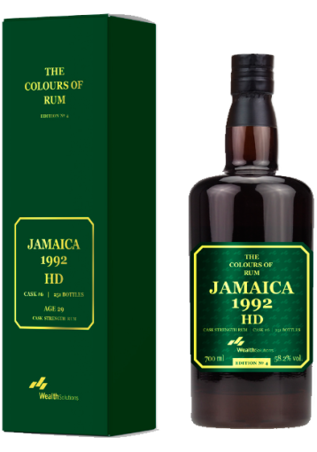 Colours of Rum - Hampden Millésime 1992 29 ans Edition N°4