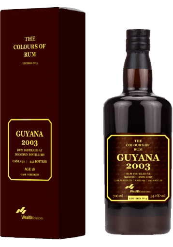Colours of Rum - Diamond Vintage 2003 18 years Edition N°5