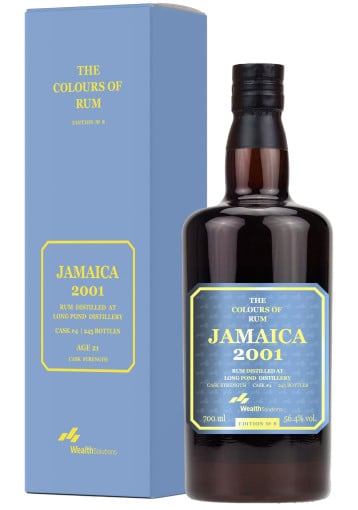 Colours of Rum - Long Pond Millésime 2001 21 ans Edition N°8