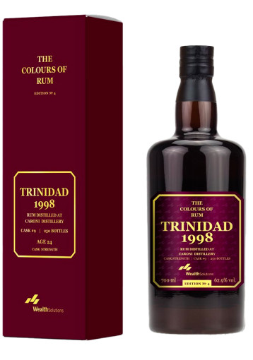 Colours of Rum - Caroni Vintage 1998 24 years Edition N°4