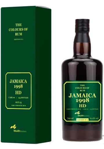 Colours of Rum - Hampden Vintage 1998 23 years Edition N°6