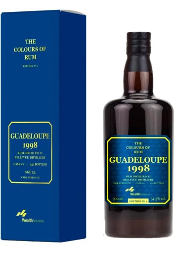 Colours of Rum - Bellevue Vintage 1998 23 years Edition N°2
