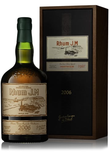 Rhum J.M - Millésime 2006 15 ans Brut de fût