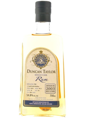Duncan Taylor South Pacific Distillery 10 ans Millésime 2003 