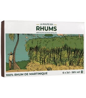 Box 6 X 2cl 100% Rum from Martinique