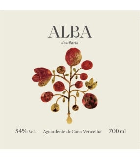 Alba - Aguardente de Cana Vermelha 2023