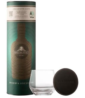 Diplomatico - Coffret Réserva Exclusiva 1 verre + sous verre