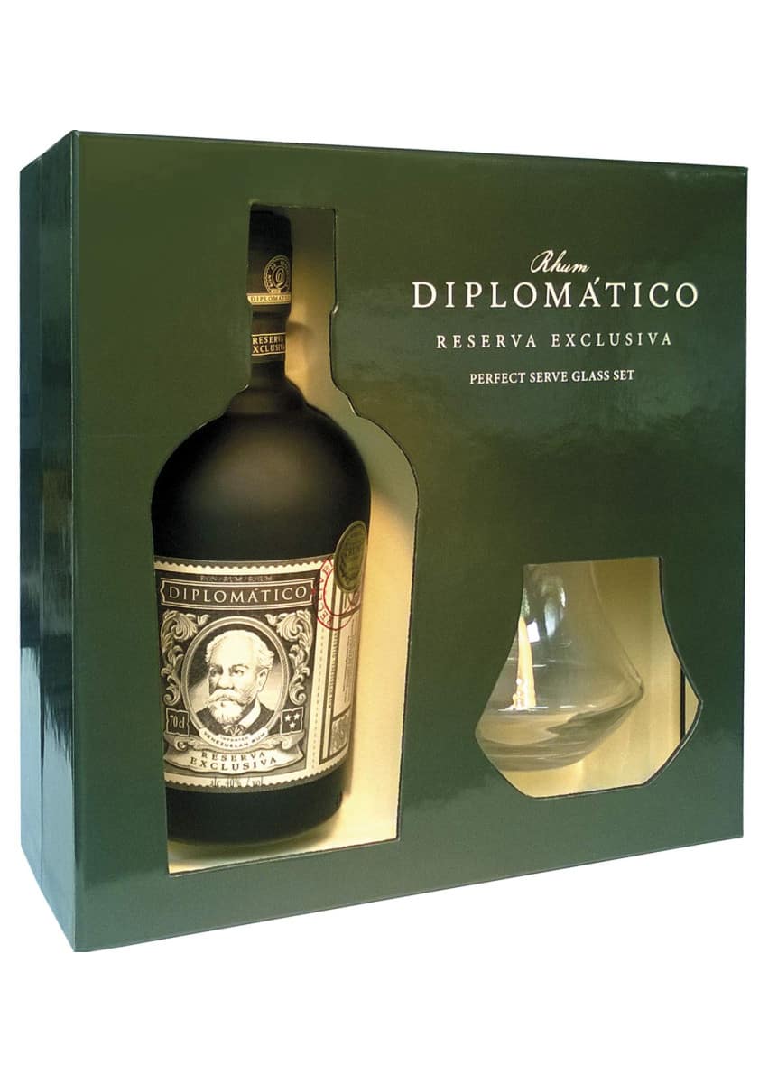 Diplomatico Gift Box Reserva Exclusiva + 2 Glasses Venezuela