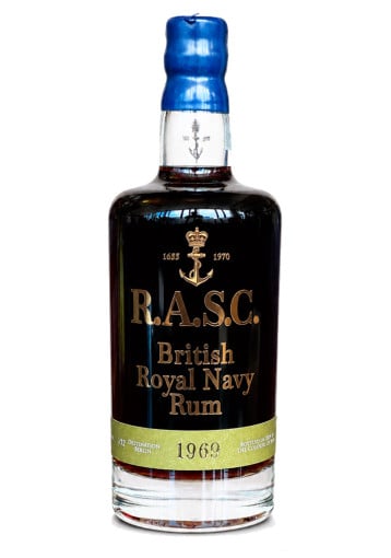 Colours of Rum - R.A.S.C 1969 British Royal Navy Rum Berlin 53.4°