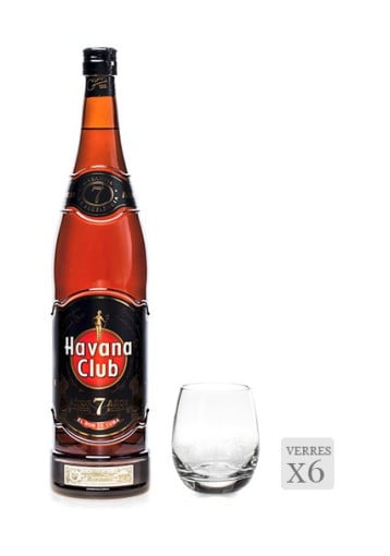 Havana Club - 7 ans Jéroboam (6 verres offerts)