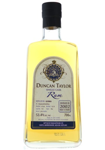 Duncan Taylor - Diamond 12 ans Millésime 2002