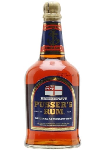 Pusser's 40° Navy Rum Blue Label