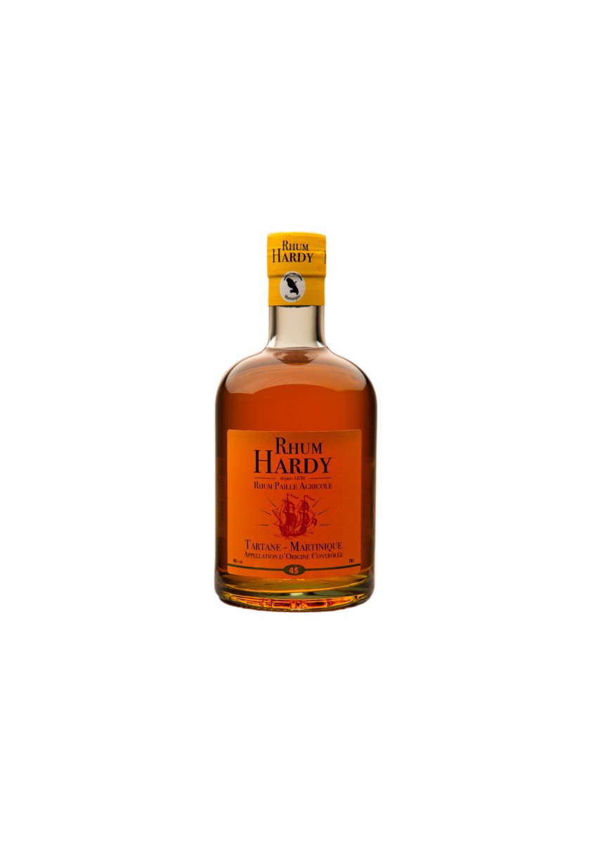 Hardy Agricultural straw rum Rum from Martinique