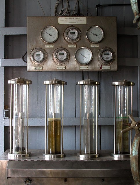 Measuring instruments of Antigua Distillery