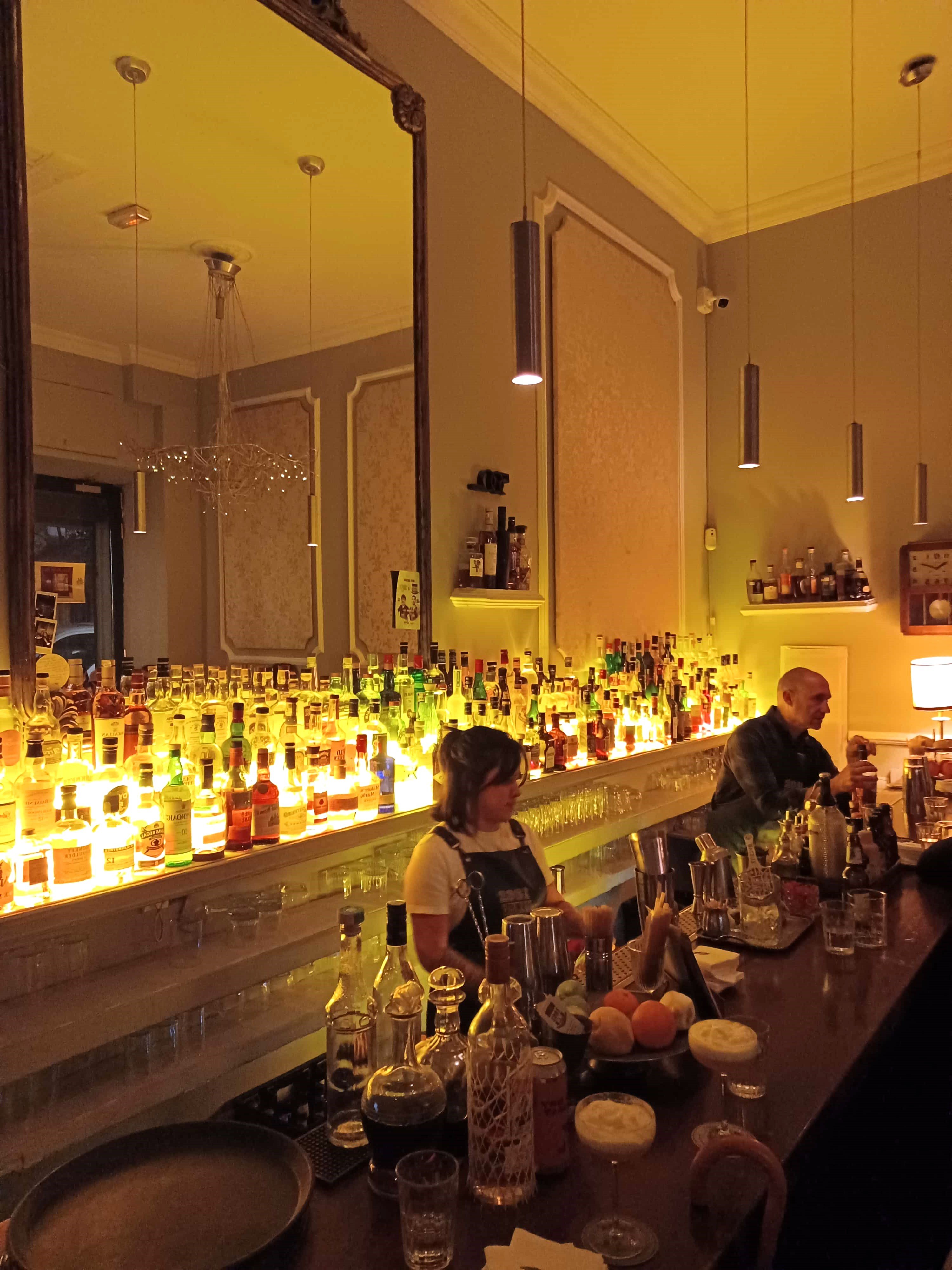 Counter at 1862 Dry Bar