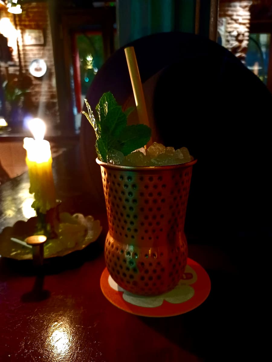 Beachcomber's Julep at Tiki Volcano Bar