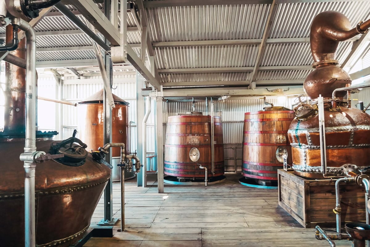 Still room at West Indies Rum Distillery